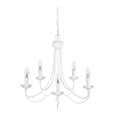 Chandelier DABUS Metal White