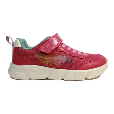 (3 (Adults')) Aril | Fuchsia/Multicolour | Childrens Light Up Trainers