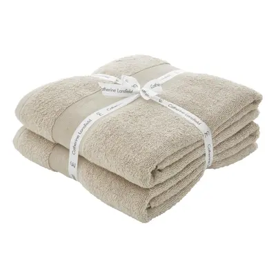 Antibacterial Bath Sheet Pair Natural