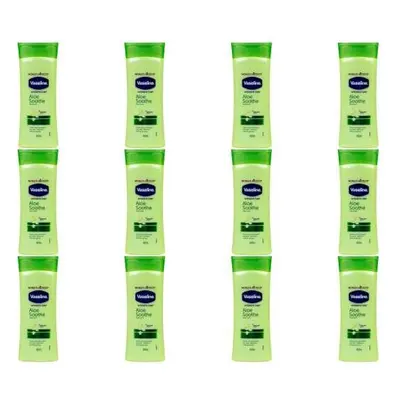 Vaseline Intensive Care Aloe Lotion, 400ml (Pack of 12)