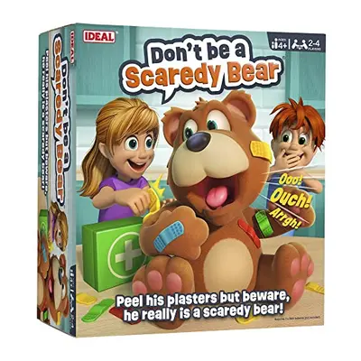 IDEAL | Don't be a Scaredy Bear: The plaster pulling teddy bear game- peel his plasters but bewa