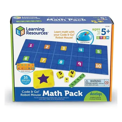 Learning Resources Code and Go Robot Mouse Math Pack