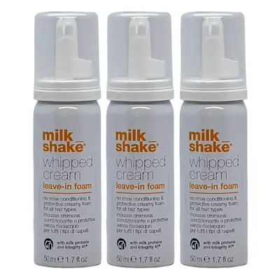 Milk Shake Whipped Cream Leave-in Foam 1.7 Oz (Pack of 3)