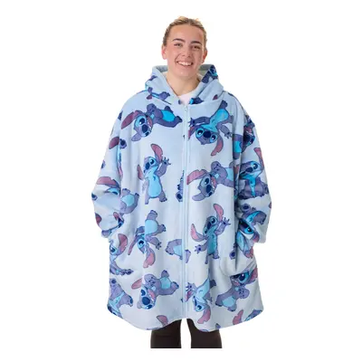 Disney Zip Through Blanket Hoodie (Womens Blue)