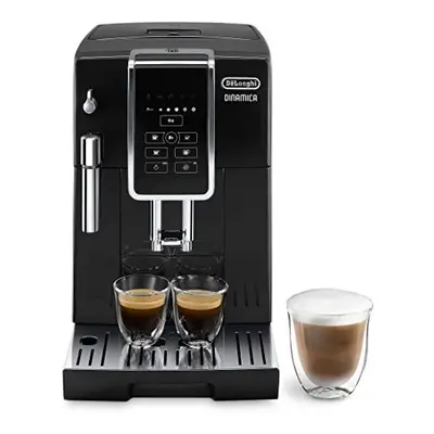 De'LonghiÂ DinamicaÂ ECAM 350.15.B Fully Automatic Coffee Machine, Stainless Steel, W, 1.8 liter