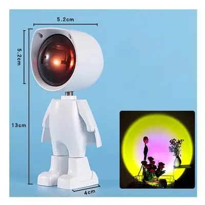 (Sun) Sunset Light USB LED Light Night Light Projector Led Light LED Romantic Rainbow Sunset Atm