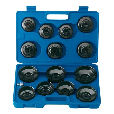 Oil Filter Cup Socket Set, 3/8"" Sq. Dr. (15 Piece)