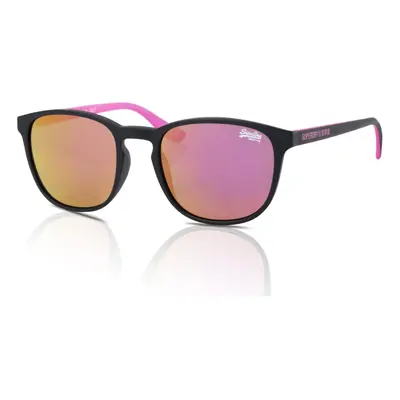 Superdry Summer6 Women's Sunglasses104 Black/Pink/Pink Mirror