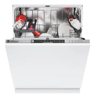 Hoover H-DISH Integrated Standard Dishwasher - Silver - E Rated