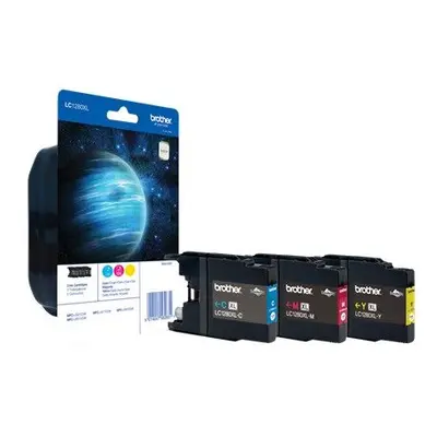 Brother High Yield Ink Cartridge Pack: Cyan / Magenta / Yellow