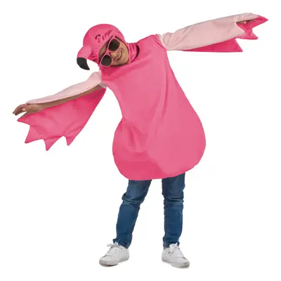 (S years (110-120 cm)) Children's pink flamingo costume