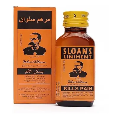 Sloans Liniments Pain Relief & Fever pain and discomfort kills oil 60ml