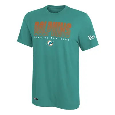 New Era NFL Men's Team Pride Dri-Tek Short Sleeve T-Shirt, Miami Dolphins, Small