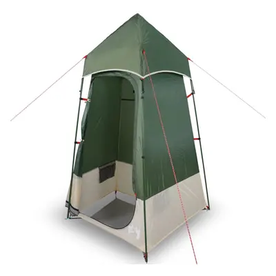 vidaXL Toilet Tent Privacy Tent Pop Up Shower Changing Tent Green Waterproof