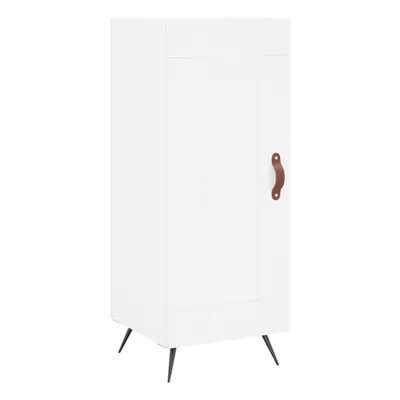 (white) vidaXL Sideboard Storage Cabinet Side Cabinet Cupboard White Engineered Wood