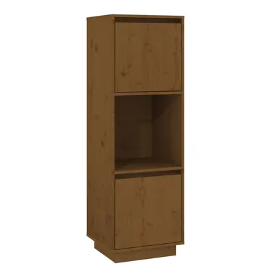 (honey brown) vidaXL Solid Wood Pine Highboard Indoor Wooden Console Cabinet Multi Colours