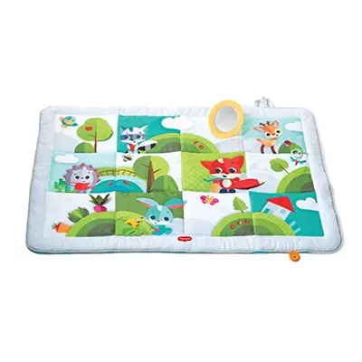 Tiny Love Super Mat, Large Activity Play Mat Suitable from Birth, Month +, x cm, Meadow Days