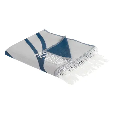 Blanket x cm Blue and White HAPREK