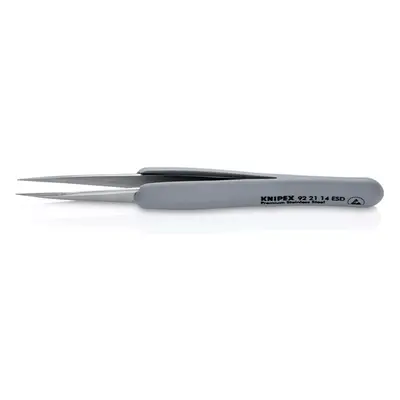 Draper RUBBER TWEEZERS ESD S/STEEL 13206 ESD Precision Tweezers with rubber handles ESD