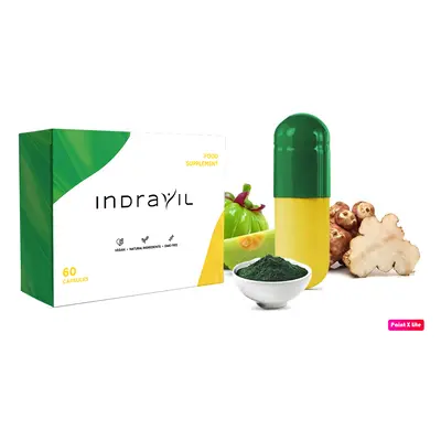 Indravil Capsules Weight Loss Support Capsules, Duo Formula