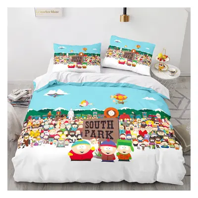 (B, 180*210cm) South Park Collection, digital print, home textile duvet cover duvet cover pillow