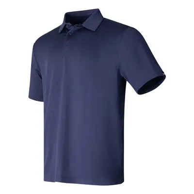 (XL, Midnight Navy/White/Midnight Navy) Under Armour Mens Playoff 3.0 Micro-Stripe Polo Shirt