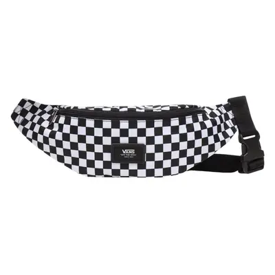 Vans Adults Mini Ward Checkered Adjustable Cross Body Bumbag Bag - Black/White