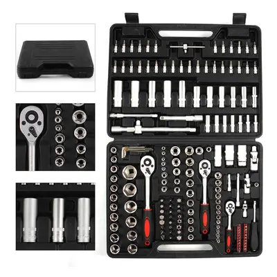 171Pcs Socket Driver Set&Screwdriver Bit Torx Rachet Tool Kit