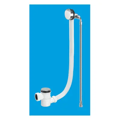 McAlpine HC2650UK-FIL Chrome Plated Brass Bath Filler and Overflow