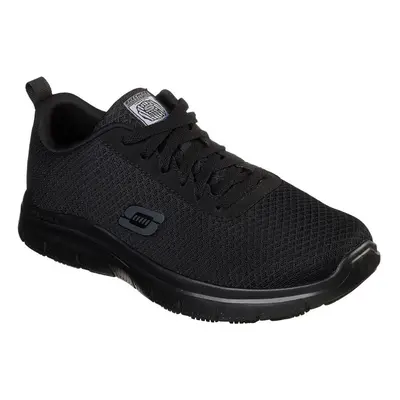 (12 UK, Black) Skechers Mens Flex Advantage Trainers