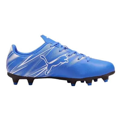 (11 UK Child, Blue/White) Puma Childrens/Kids Attacanto Football Boots