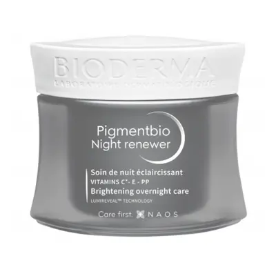 Bioderma Pigmentbio Night Renewer Brightening Overnight Care Lightweight Cream ml