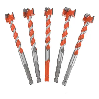 (Sets) 16-25mm Hex Shank Twist Forstner Drill Bit Set Hinge Hole Cutters Woodworking Saw