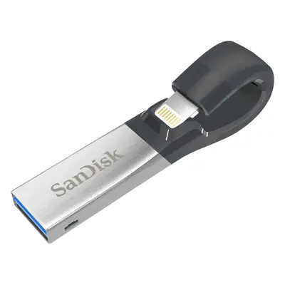 Sandisk SDIX30C-016G-GN6NN 16GB 3.0 (3.1 Gen 1) USB Type-A connector Black, Silver USB flash dri