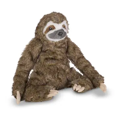 Melissa & Doug Lifelike Plush Sloth Stuffed Animal