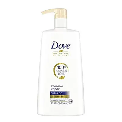 DOVE HAIR Nutritive Solutions Intensive Repair Shampoo With Pump, 25.4 Ounce