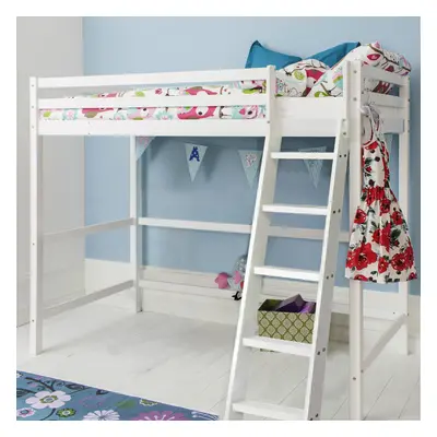 Texas High Sleeper Cabin Bed in Classic White