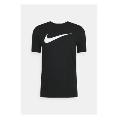 (Small) Nike Icon Swoosh T Shirt Black