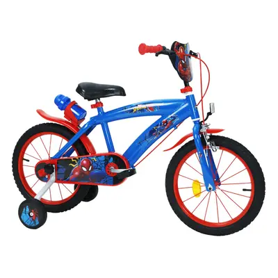 Huffy Marvel Spiderman & Friends 16" Kids Bike - Blue/Red