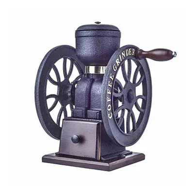 Classic Two-wheel Commercial Retro Grinder Hand Grinding Cast Iron Coffee Bean Grinder Coffee Ma