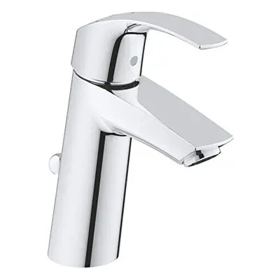 Grohe 2339310E Eurosmart Single-Lever Mixer Tap Medium Height with Energy-Saving Function