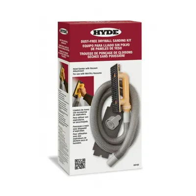 Hyde Vacuum Hand Wall Sanding Kit with 6' Hose