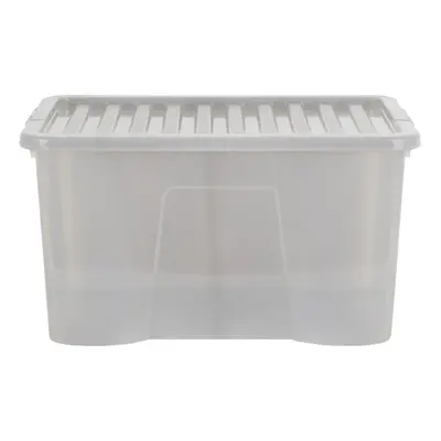 Wham Crystal Liter Plastic Storage Box With Lid x x cm - (Pack of 5)