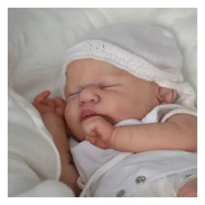 18Inch Unpainted Reborn Doll Kit Romilly Edition Lifelike Soft Touch Unfinished Doll Kit