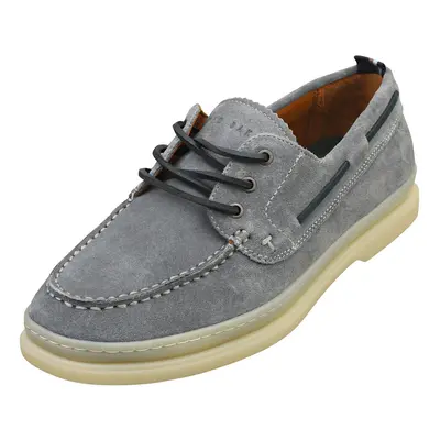 (8) Ted Baker Cromerr Mens Boat Shoes in Grey