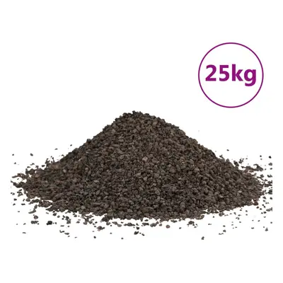 (1-3 mm (25 kg)) vidaXL Basalt Gravel Aquarium Gravel Chippings Stone Aquarium Sand kg Black