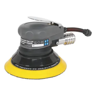 Sealey Sa09 Air Palm Orbital Sander 150Mm Dust-Free