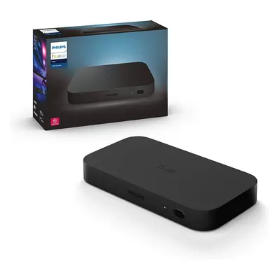 Philips - Hue Play HDMI Sync Box - Black - Decorative without Hue Play Twin Pack