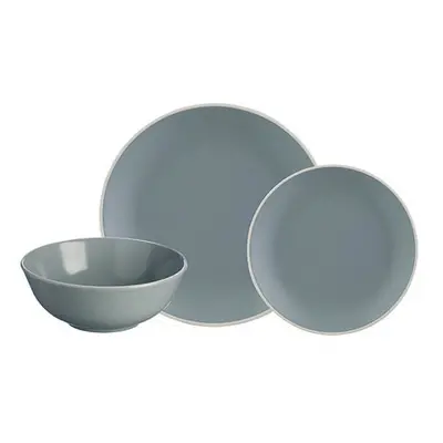 Mason Cash Collection Fine Stoneware Dinner Set, Ceramic, Grey, x x cm