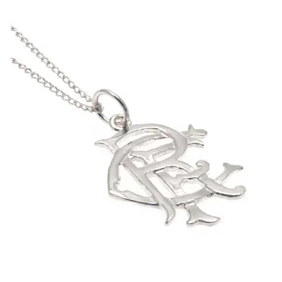 Rangers FC Sterling Silver Pendant & Chain